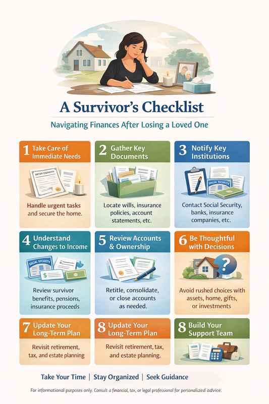 When the Unexpected Happens: A Survivor’s Checklist for Navigating What Comes Next