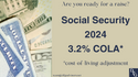 I Am Thankful for My Social Security | 2024 3.2%  COLA