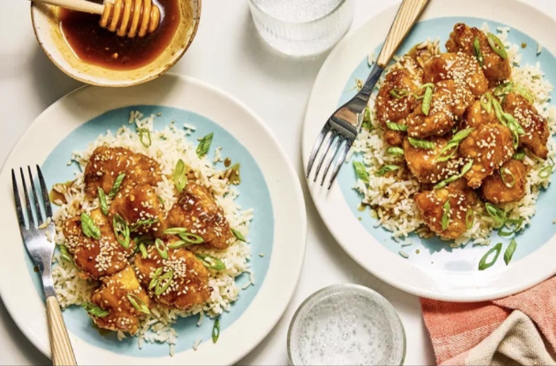 Honey-Garlic Chicken Nuggets