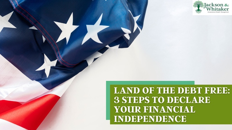Land of the Debt Free: 3 Steps To Declare Your Financial Independence