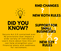 SECURE Act 2.0: Building & Expanding Retirement Opportunities