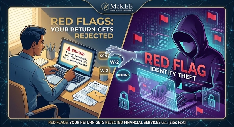 Tax Identity Theft Red Flags: How to Know If Someone Filed in Your Name