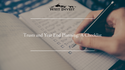 Trusts and Year-End Planning: A Checklist