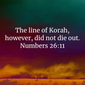 Numbers 26:11