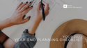 Your 2022 Year-End Planning Checklist