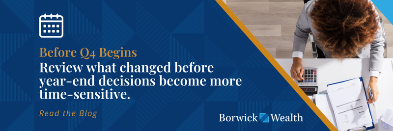 Before Q4: What to Review in Your Financial and Tax Plan
