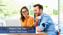 Helpful Tax Tips before Year End