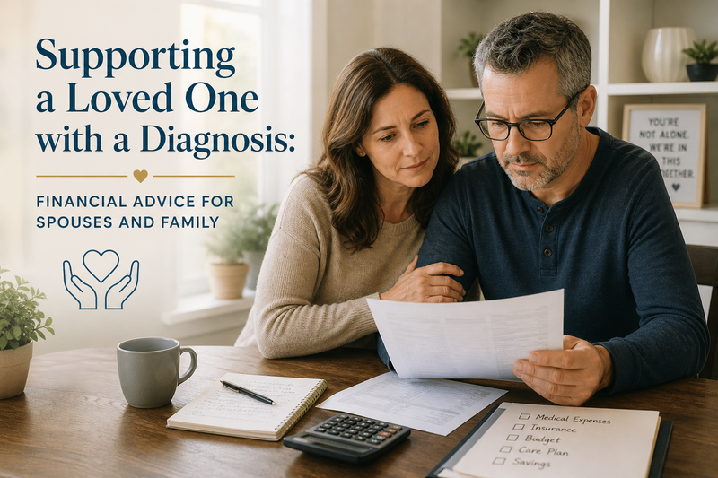 Supporting a Loved One with a Diagnosis: Financial Advice for Spouses and Family