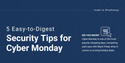 5 Easy-to-Digest Security Tips for Cyber Monday