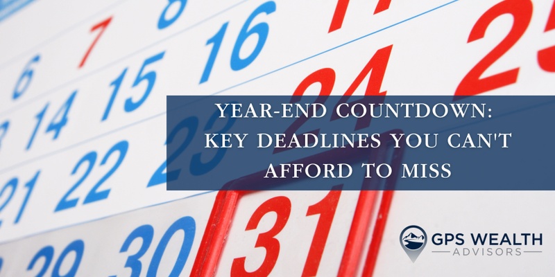 Year-End Countdown: Key Deadlines You Cannot Afford to Miss