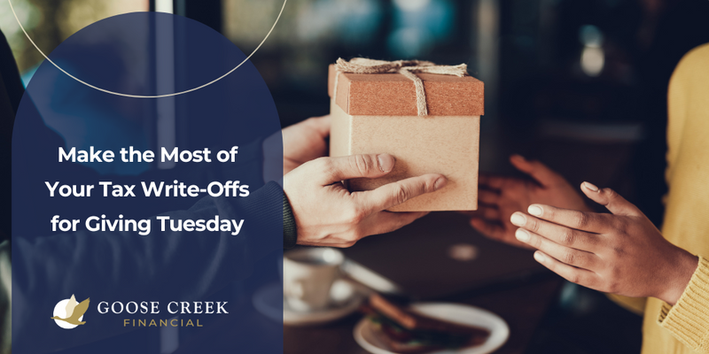 Make the Most of Your Tax Write-Offs for Giving Tuesday