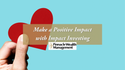 Make a Positive Impact This Giving Tuesday With Impact Investing
