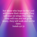 Isaiah 40:31