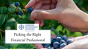Picking a Financial Professional in the New Year