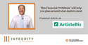 Article by Ralph G. Adamo featured on ArticleBiz
