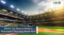 Batter Up! How to Score a Retirement Planning Home Run