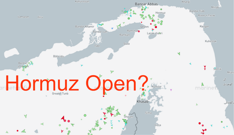 Hormuz Not So Open, AGAIN