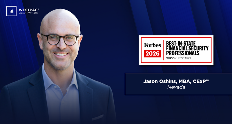 Forbes Names Jason Oshins #6 on 2026 Best-in-State Financial Security Professionals List for Nevada