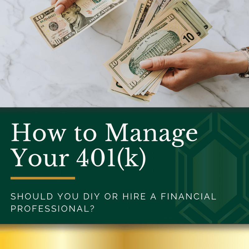 How to Manage Your 401(k) Investments: DIY or Hire a Financial Professional?