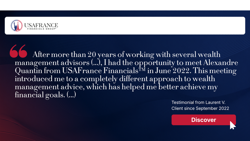 Testimonial from Laurent V. Client Since September 2022