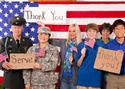 Expressing Gratitude to Military Service Members