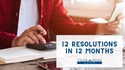 Your Financial Fresh Start: 12 Resolutions in 12 Months