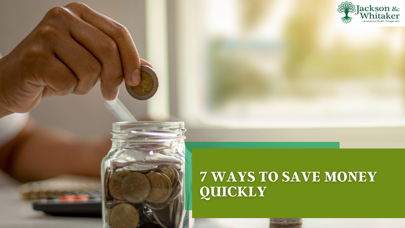 7 Ways to Save Money Quickly