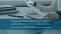 High Net-Worth Individuals: Are You Missing Opportunities in Your Financial Planning?