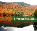 Offering Thanks