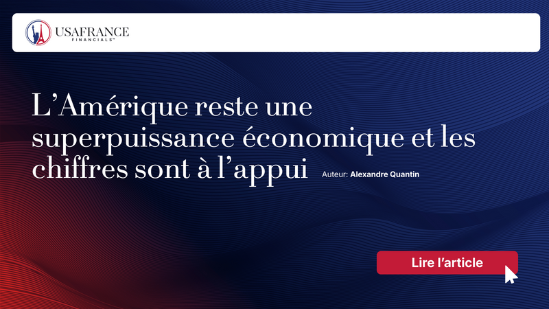 L’Amérique reste une superpuissance économique et les chiffres sont à l’appui