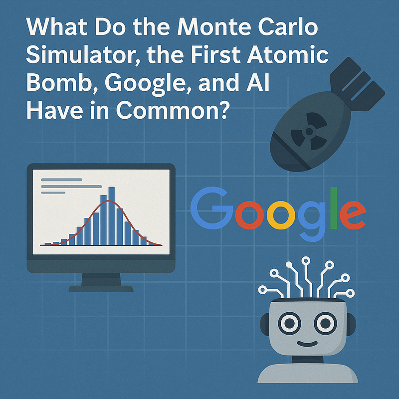 What Do the Monte Carlo Simulator, the First Atomic Bomb, Google, and AI Have in Common?
