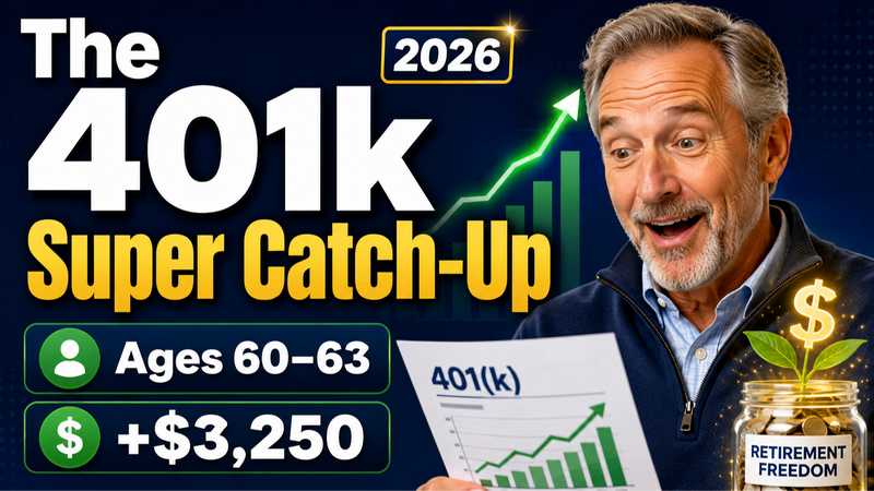 The 401K Super Catch-Up: What You Need to Know to Max Out Your Contribution
