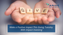 Make a Positive Impact This Giving Tuesday With Impact Investing