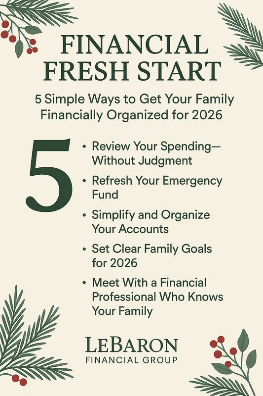 5 simple ways to give your family a financial fresh start for 2026!
