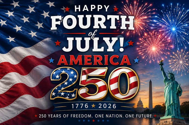 Happy 250th, America!