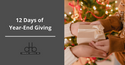 The 12 Days of Year-End Planning