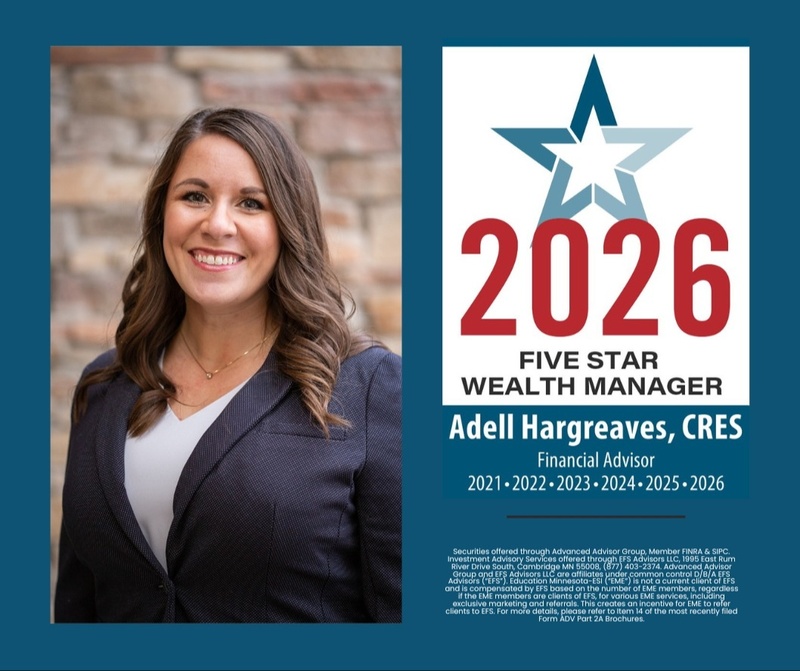 Six Years Running: Adell Hargreaves Honored with 2026 Five Star Wealth Manager Award
