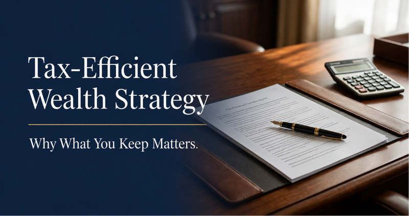 Tax-Efficient Wealth Strategy: Why What You Keep Matters