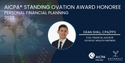Dean Shill of Katapult Wealth Partners Awarded Prestigious AICPA Standing Ovation Honor