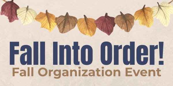 Fall Organization Event Webinar Replay