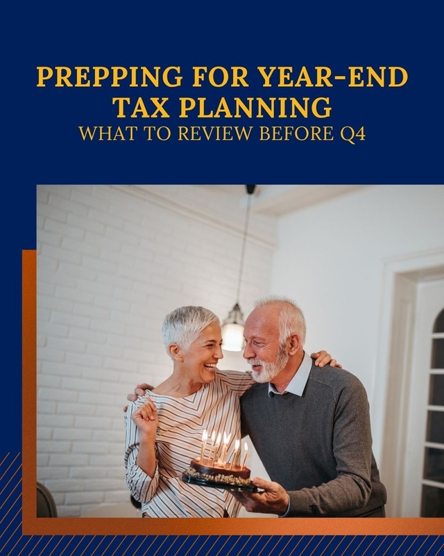 Prepping for Year End Tax Planning: What to Review Before Q4