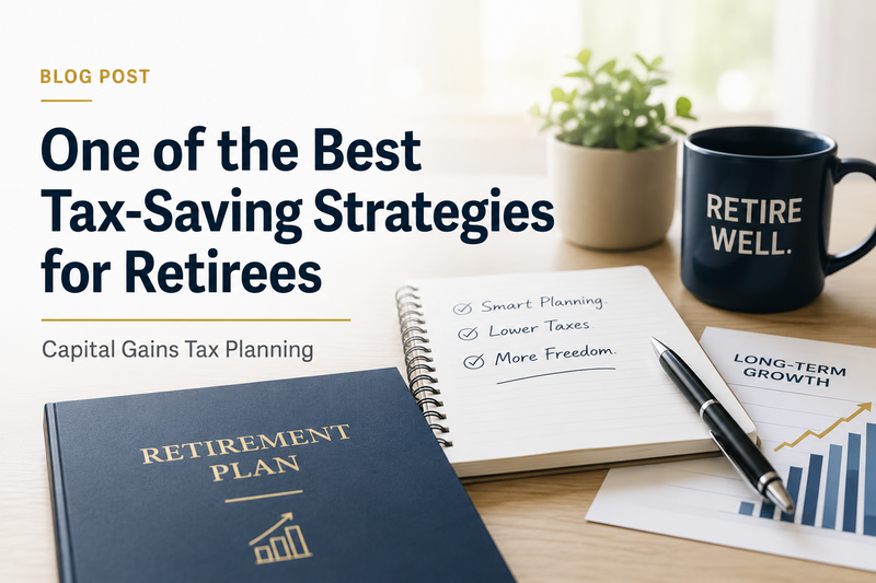 One of the Best Tax-Saving Strategies for Retirees: Capital Gains Tax Planning