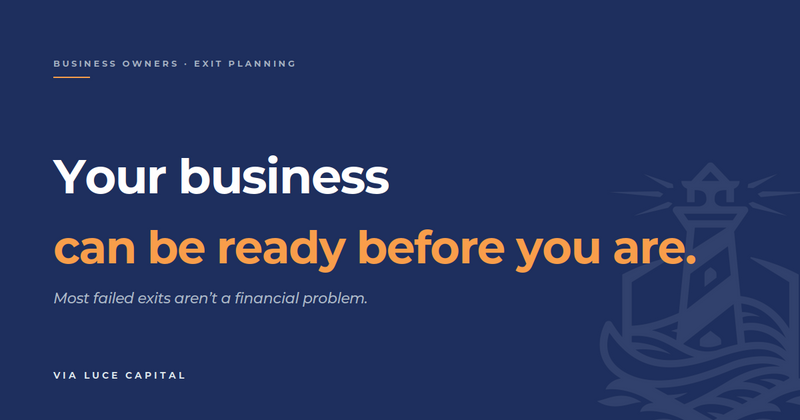 Your business can be ready before you are.