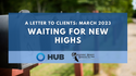 Waiting for New Highs