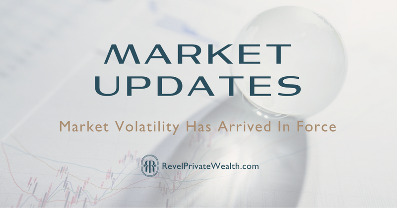 Market Volatility Has Arrived In Force