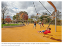 🙌🎢America's largest swing set now open in Philadelphia!