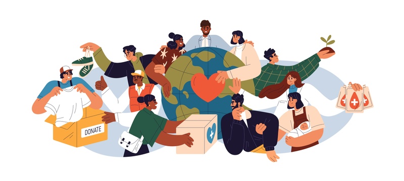 Philanthropy using Time, Talent, and Treasure