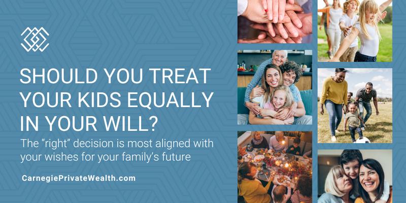 Should You Treat Your Kids Equally in Your Will?