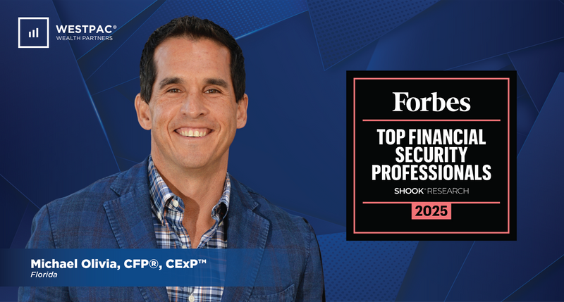 Michael Olivia Recognized Among Forbes' Top 100 Financial Security Professionals Nationwide for 2025