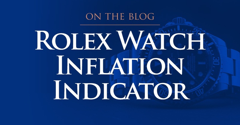 What does the WatchCharts Rolex Indicator say about inflation?